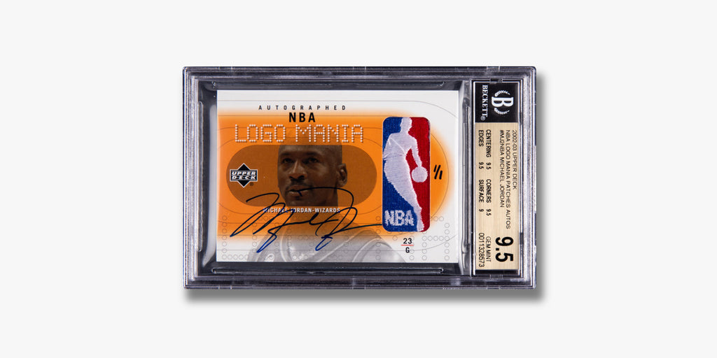 Upper Deck NBA Logo Mania Michael Jordan Logoman Autograph (#1/1)