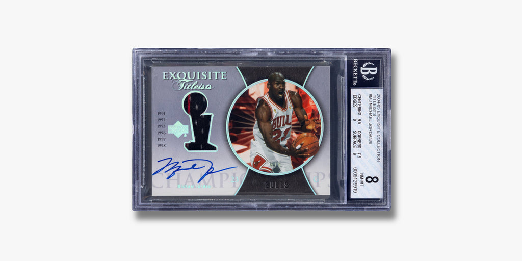 Upper Deck Exquisite Collection Michael Jordan (Exquisite Titleists)