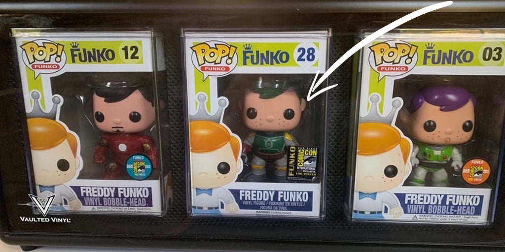 Most Expensive Funko Pop: Freddy Funko as Boba Fett (Green Hair)