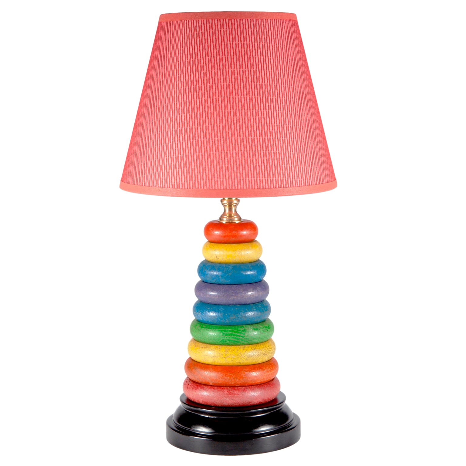 Gespierd Ambassade Met name Multicolor Children's Wood Toy Kids Lamp
