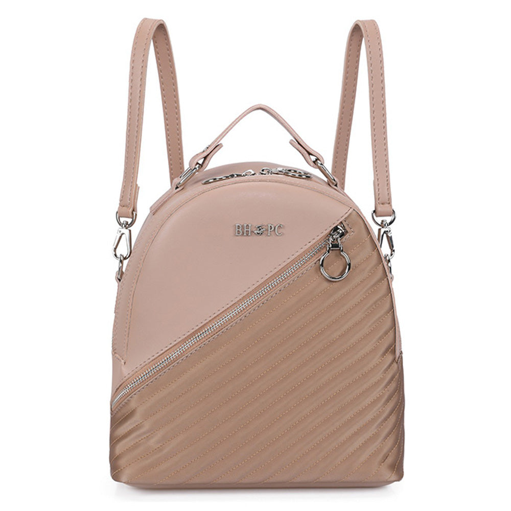 Rucsac dama Beverly Hills Polo Club ASR-RD002, Bej/Maro