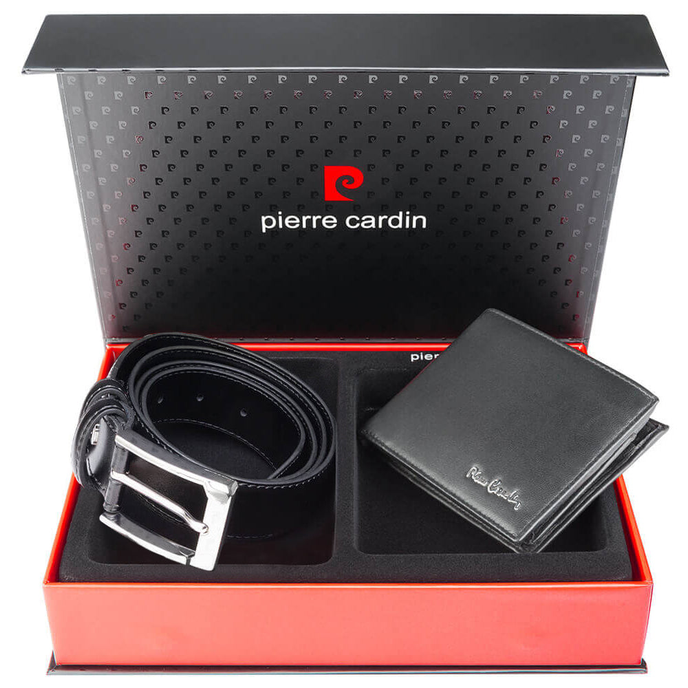 Set cadou barbati Pierre Cardin GBS714 - Exclusive Collection - cu protectie RFID