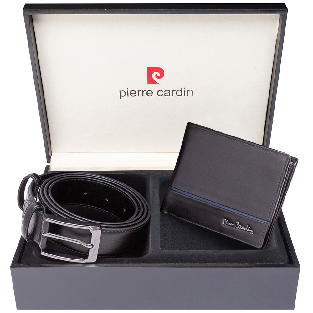 Set cadou barbati Pierre Cardin GBS712 - Exclusive Collection - cu protectie RFID