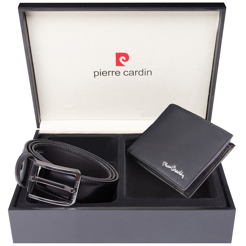 Set cadou barbati Pierre Cardin GBS756 - Exclusive Collection - cu protectie RFID