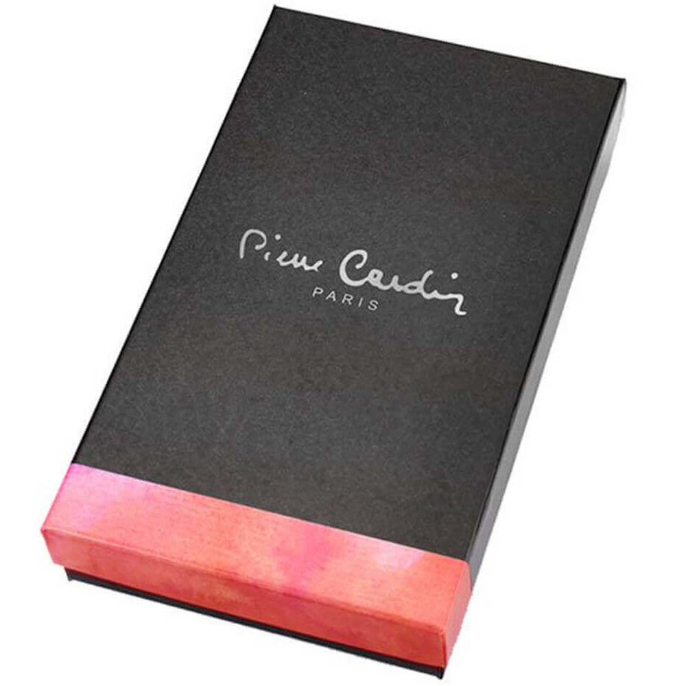Pierre Cardin | Portofel dama din piele naturala GPD016, Rosu 6