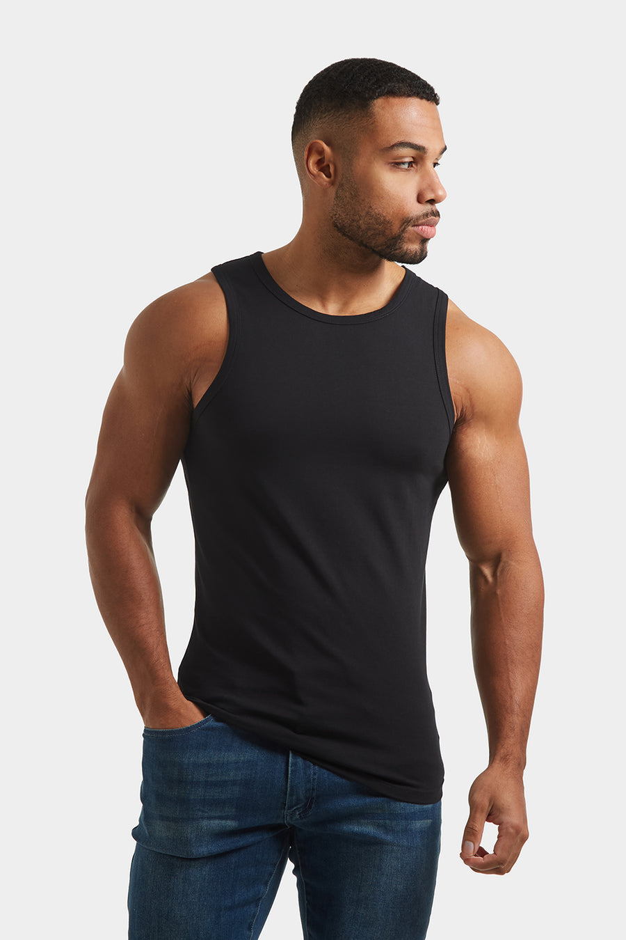 URYY Men's Deep V-Neck T Shirt for Gym Workout Athletic Sport Sexy T-Shirts  for Men Black at  Men's Clothing store