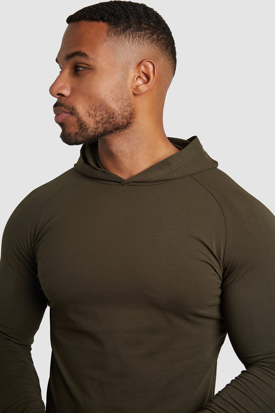 Hooded Top (LS) in Mole - TAILORED ATHLETE - USA