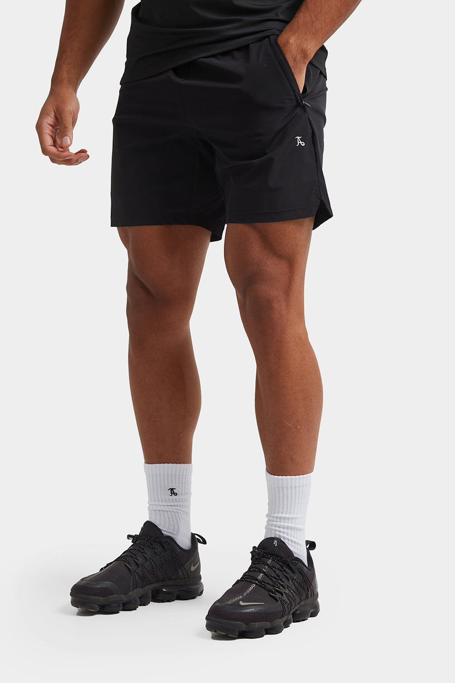 Training Shorts in Slate Grey/Black - TAILORED ATHLETE - USA