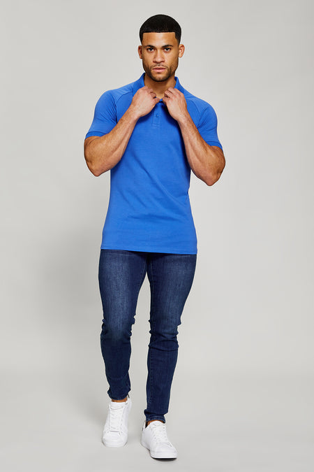 Essential Polo Shirt in Cobalt [Limited Edition]