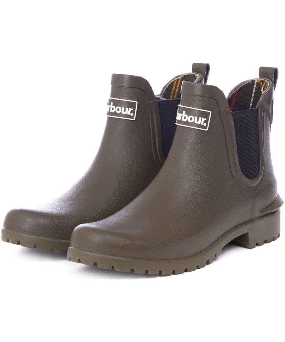 barbour rubber boots