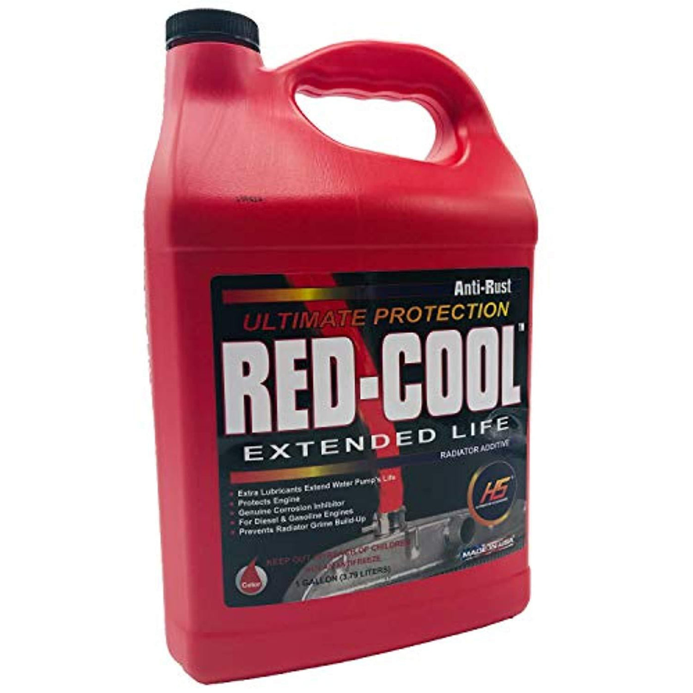 green or red coolant