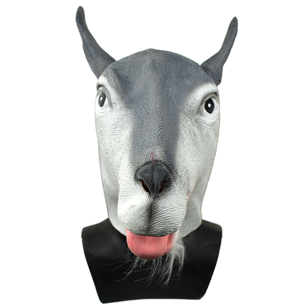 halloween goat mask