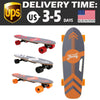27.5x8.7x5.5inch 3-Speed Electric Skateboard Lithium Battery Powered with Remote Controller 29.4V 2000mah Lithium Battery - Mirage Novelty World