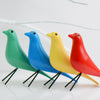 Northern Europe Modern Wood Simulation Bird Figurine Creative Simple Decoration Pigeon Decor Craft - Mirage Novelty World