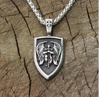 st michael pendant for men