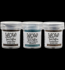 Wow! Trio Embossing Glitter Toteally Amazing by Marion Emberson | Set of 3