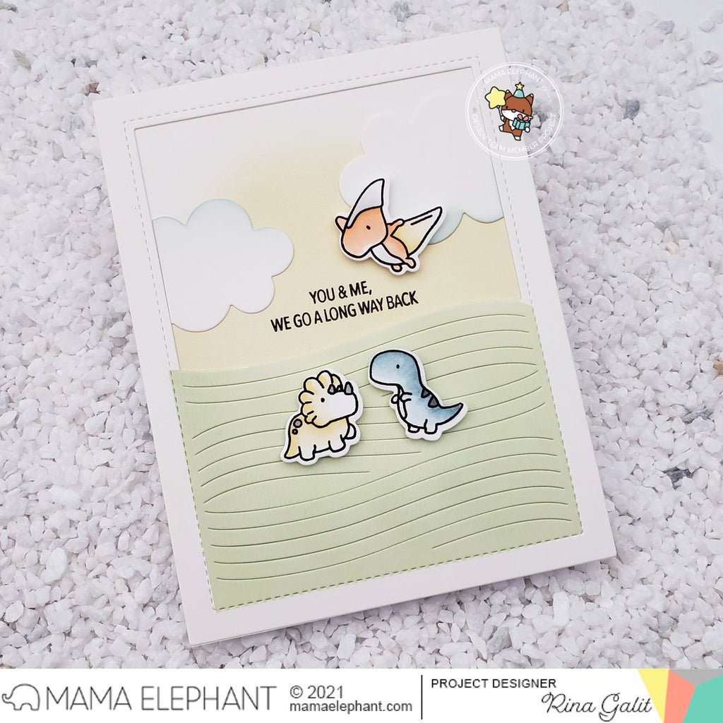 Mama Elephant - Rolling Waves Cover - Creative Cuts – Cloud9 Crafts