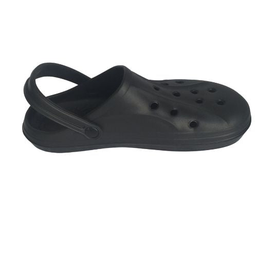 Comfy Faux Crocs Slip On Shoes - Black – Trendy Shop Grenada