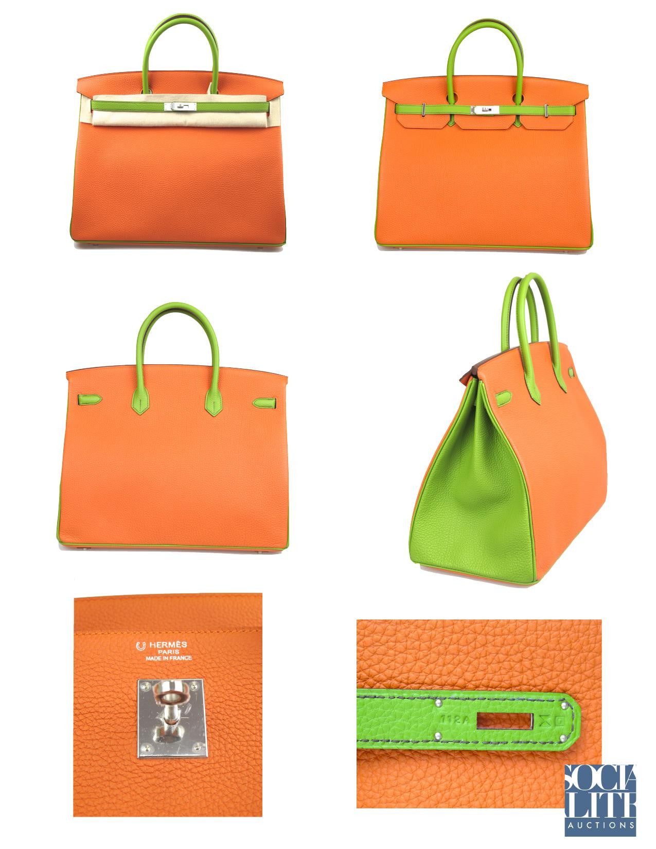 hermes birkin two tone