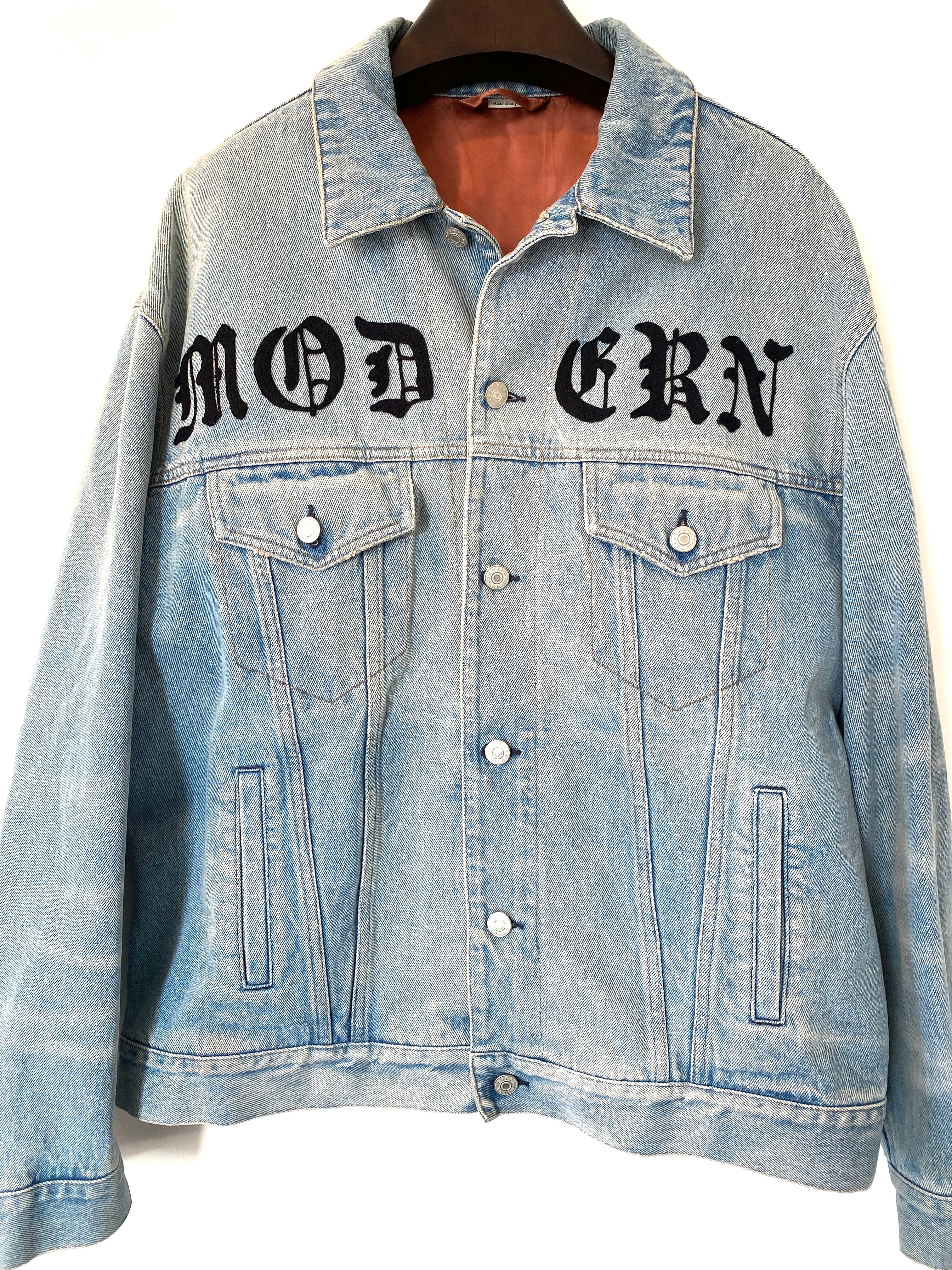 modern gucci denim jacket