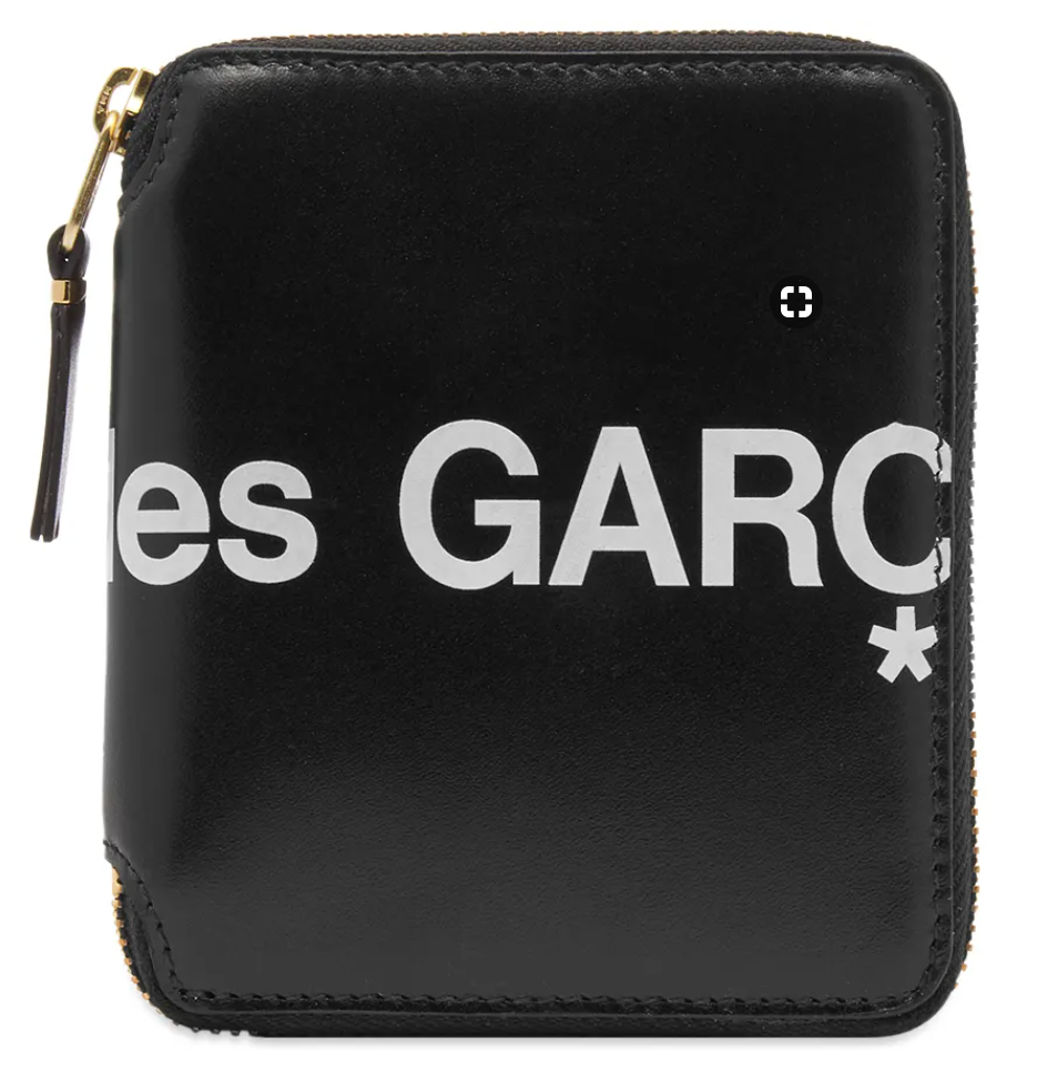 COMME DES GARCONS SA2100HL HUGE LOGO WALLET | BLACK