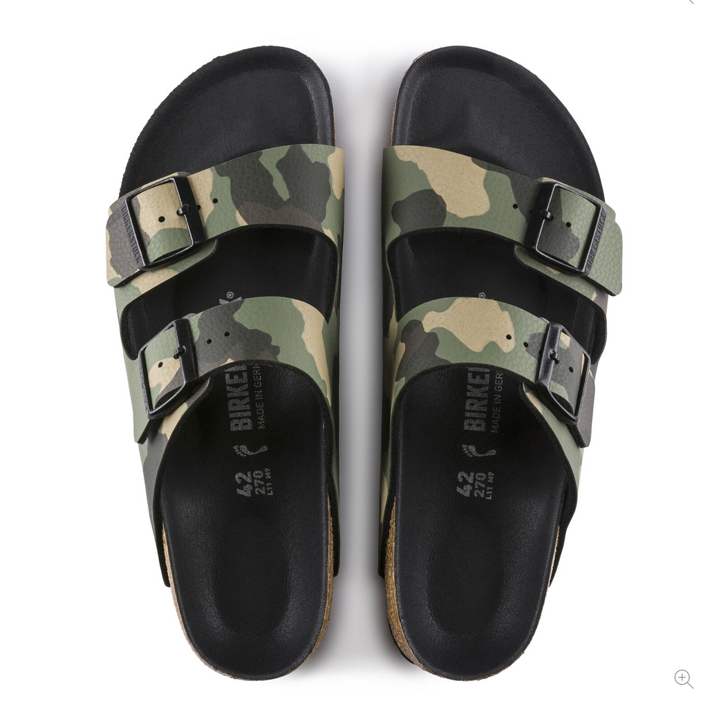 birkenstock camouflage sandals