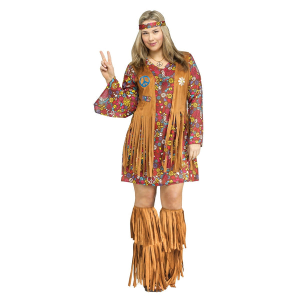 Peace & Love Hippie Plus Size Costume – State Fair Seasons