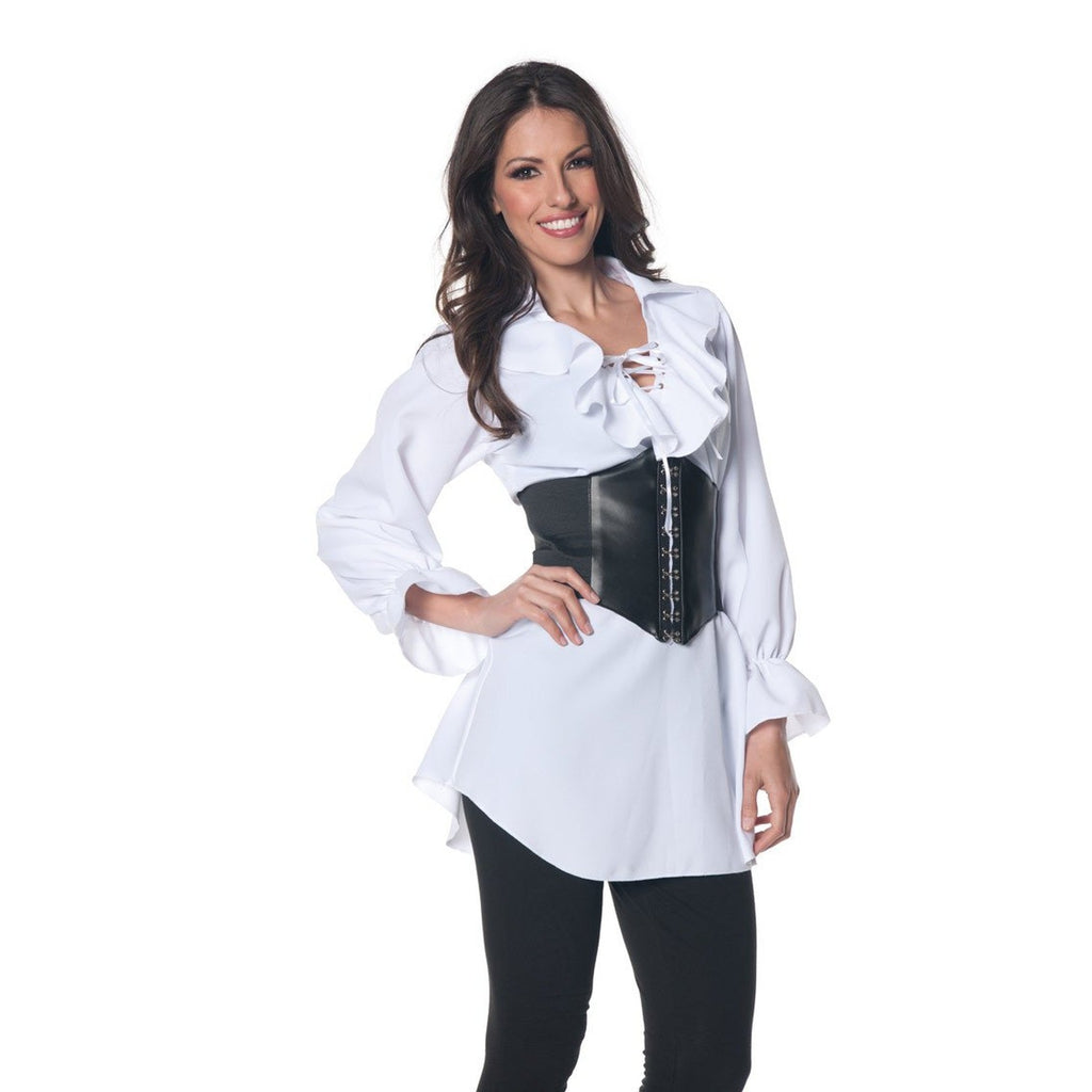 Pirate Ruffled Front Blouse State Fair Seasons 5675