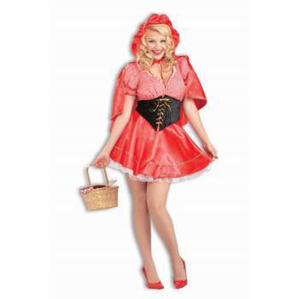 Red Riding Hood Plus Size Costume State Fair Seasons 9354