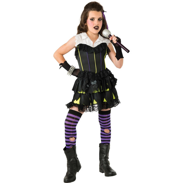 Goth Rock Star Girl's Costume – State Fair Seasons