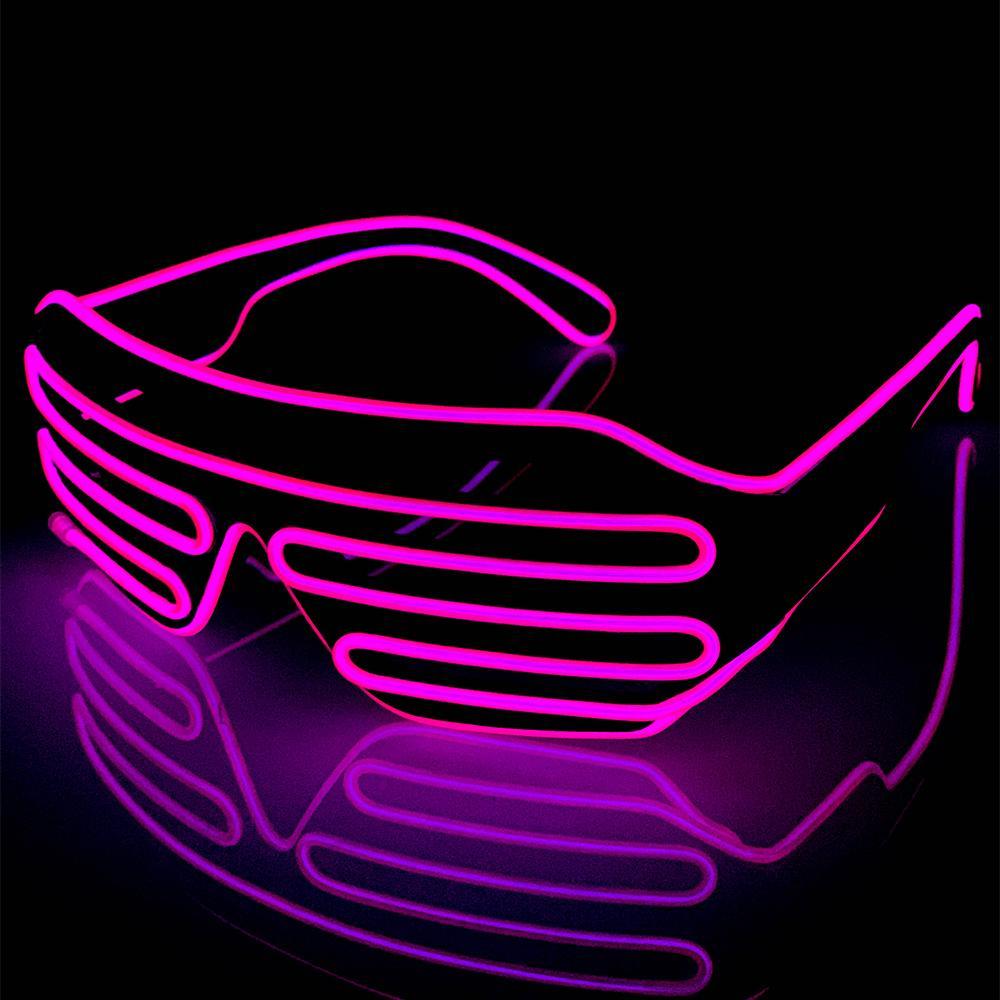 pink led glasses