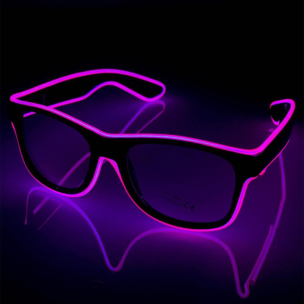 pink led glasses