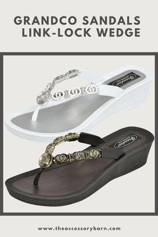 Grandco Sandals Link Lock Wedge