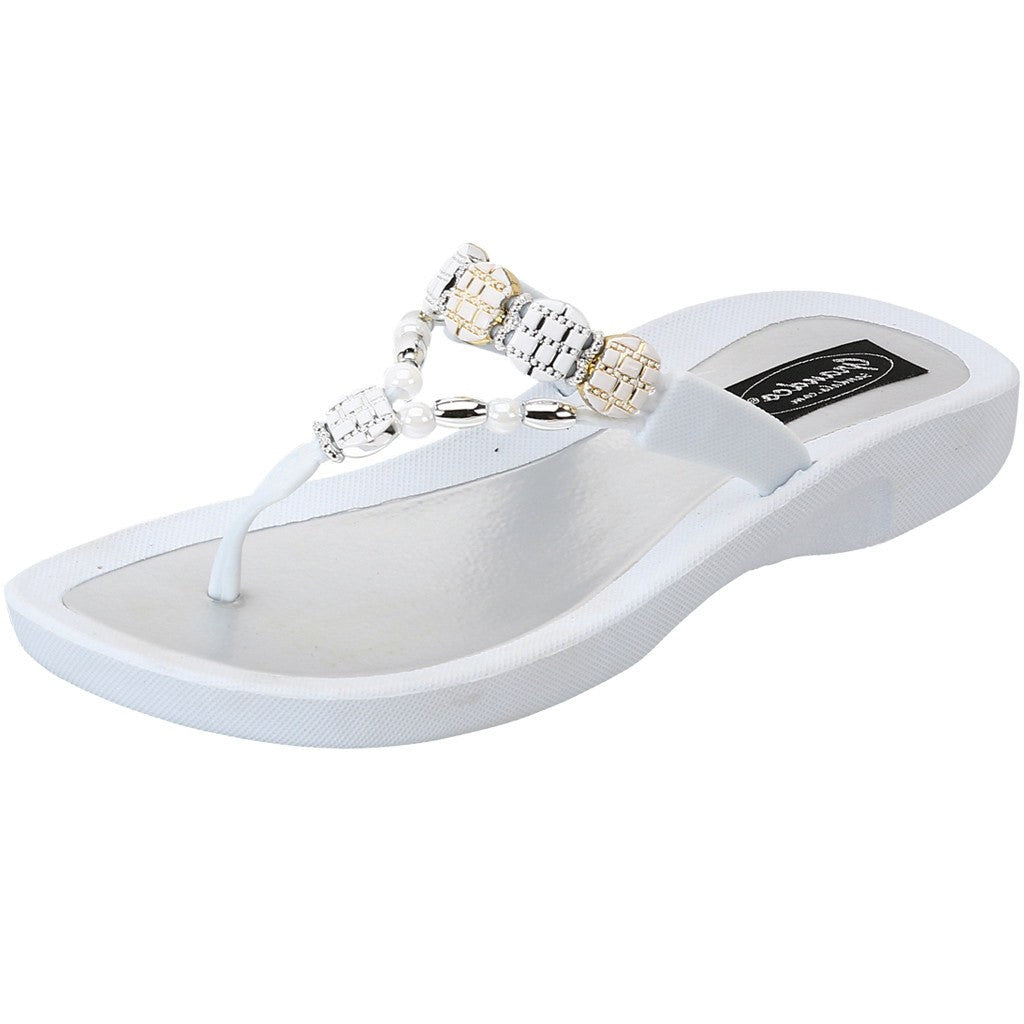Grandco Sandals | Frosted Beaded 27901 | SHOP Beaded Sandals for Women ...