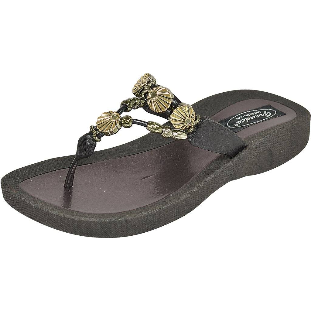 Grandco Sandals - Sea Shell Thong 28259 | BEADED SANDALS FOR WOMEN ...