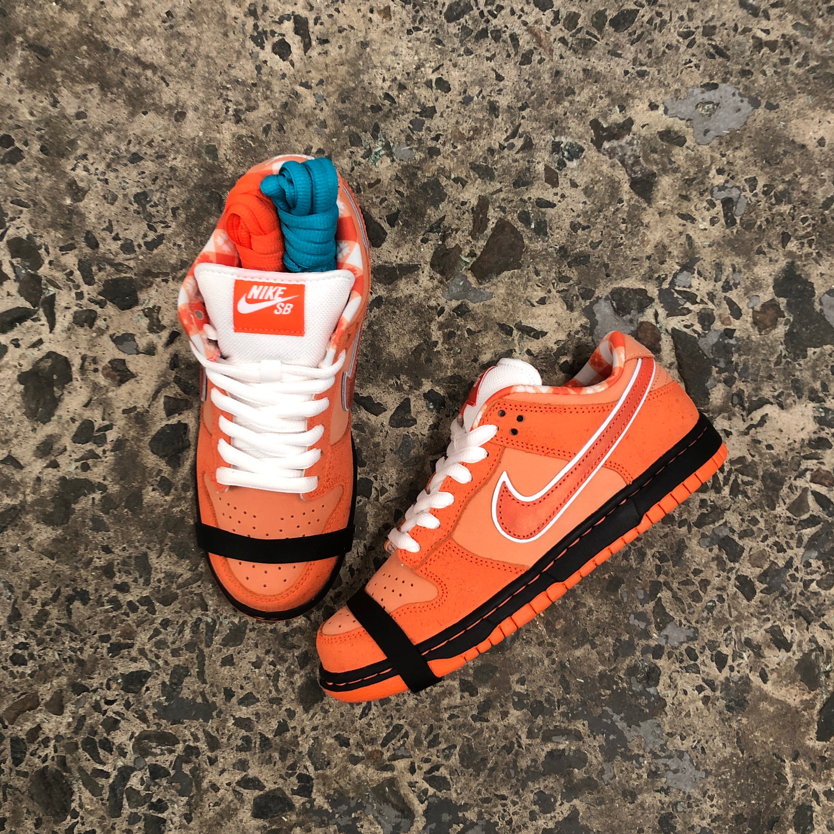 nike sb orange lobster