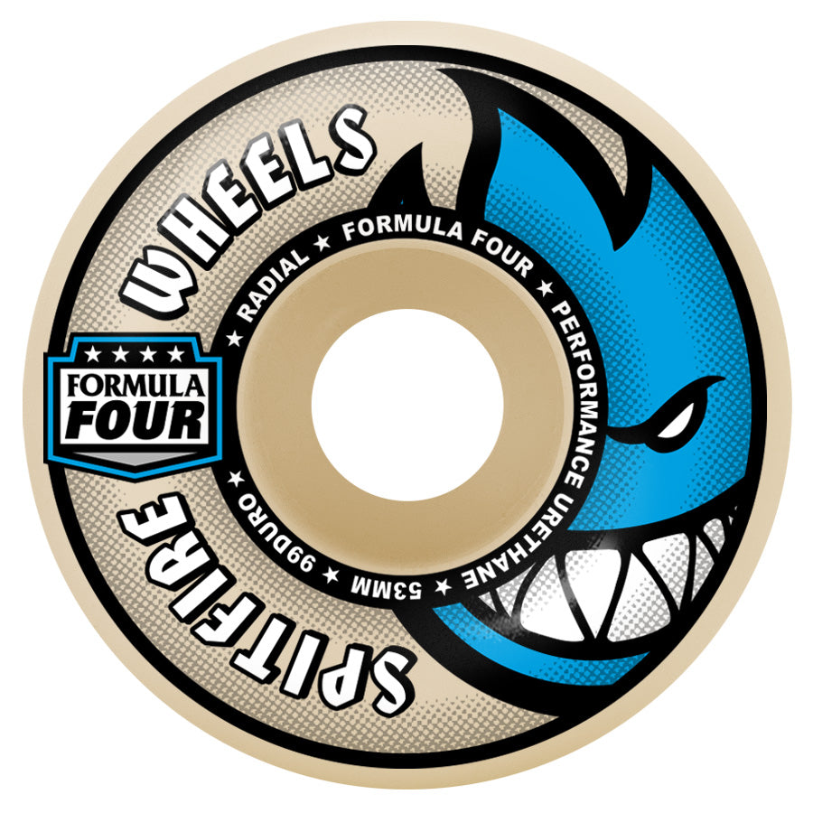 Spitfire Wheels F4 Formula Four Radial 99 56mm - Orchard Skateshop