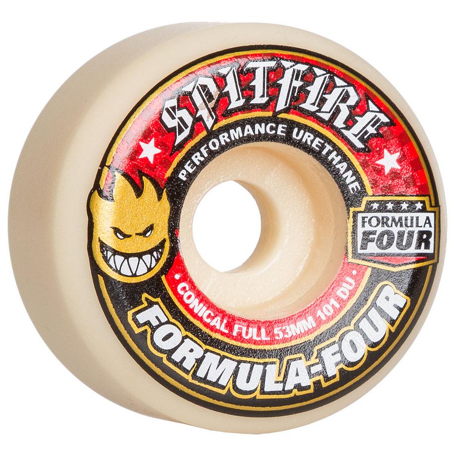 Spitfire Wheels Formula Four F4 Conical Full 99D 52mm - Orchard 