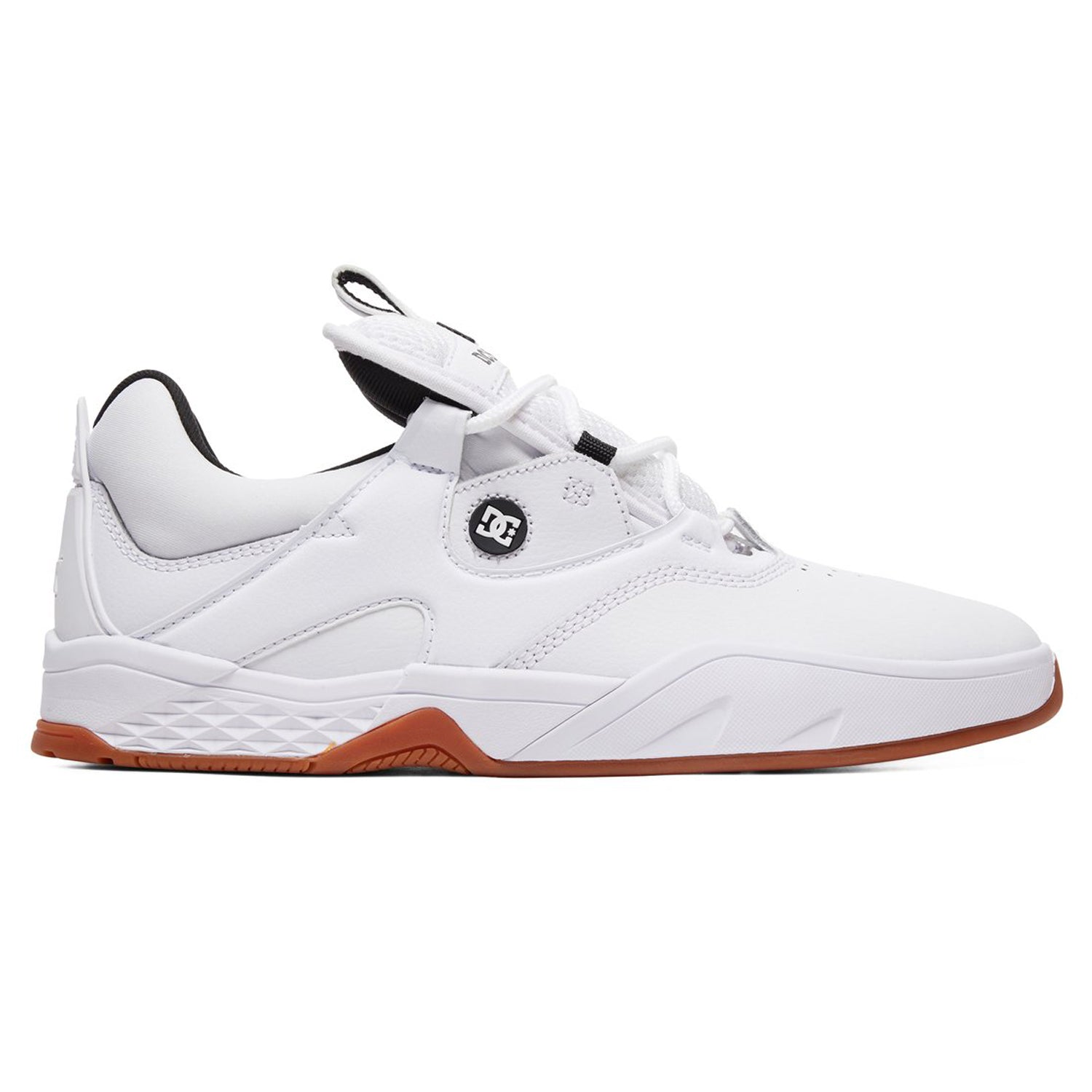 dc kalis lite white & gum shoes