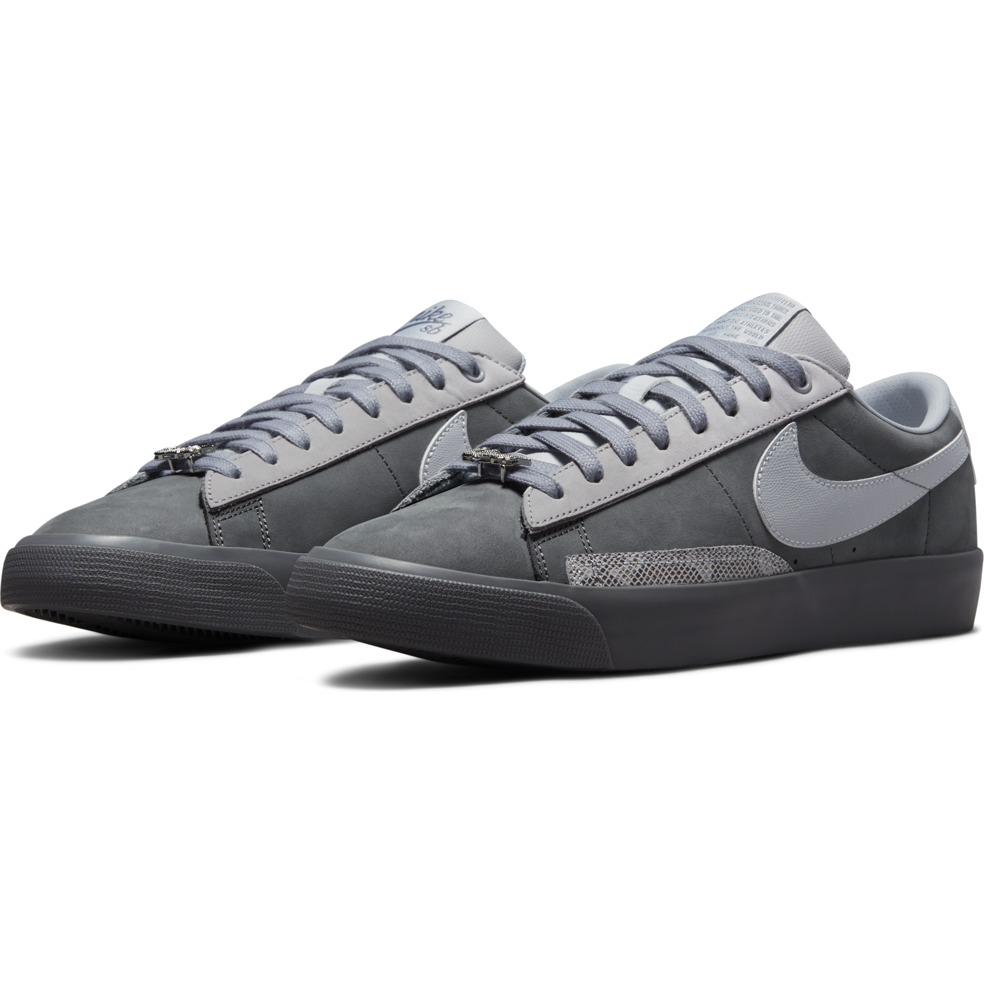 Nike SB Zoom Blazer Low QS FPAR Cool Grey/Wolf Grey - Orchard Skateshop