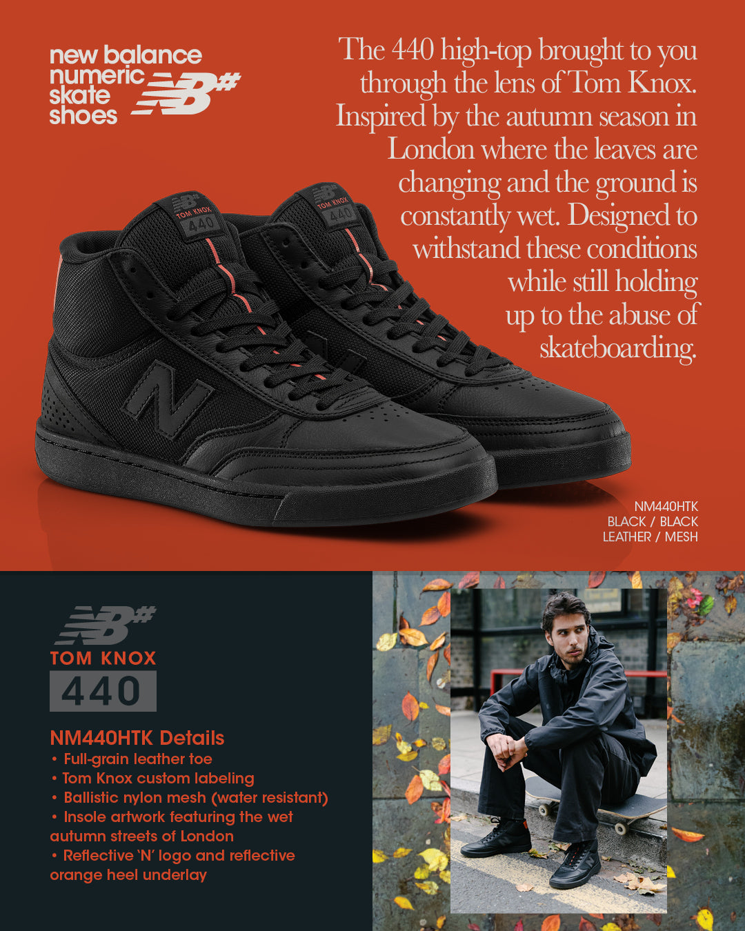 new balance numeric high top