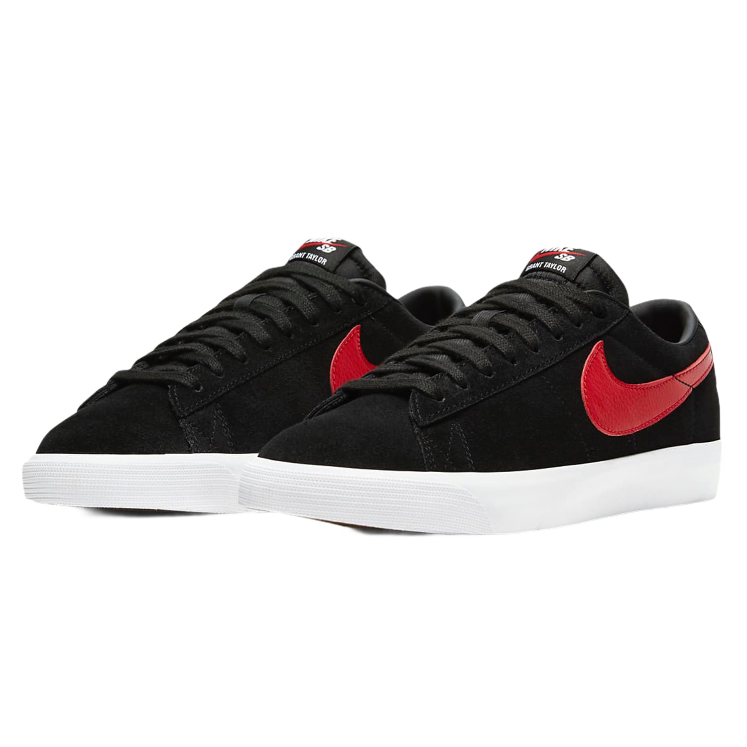 Nike Sb Blazer Low Gt Black White University Red Orchard Skateshop