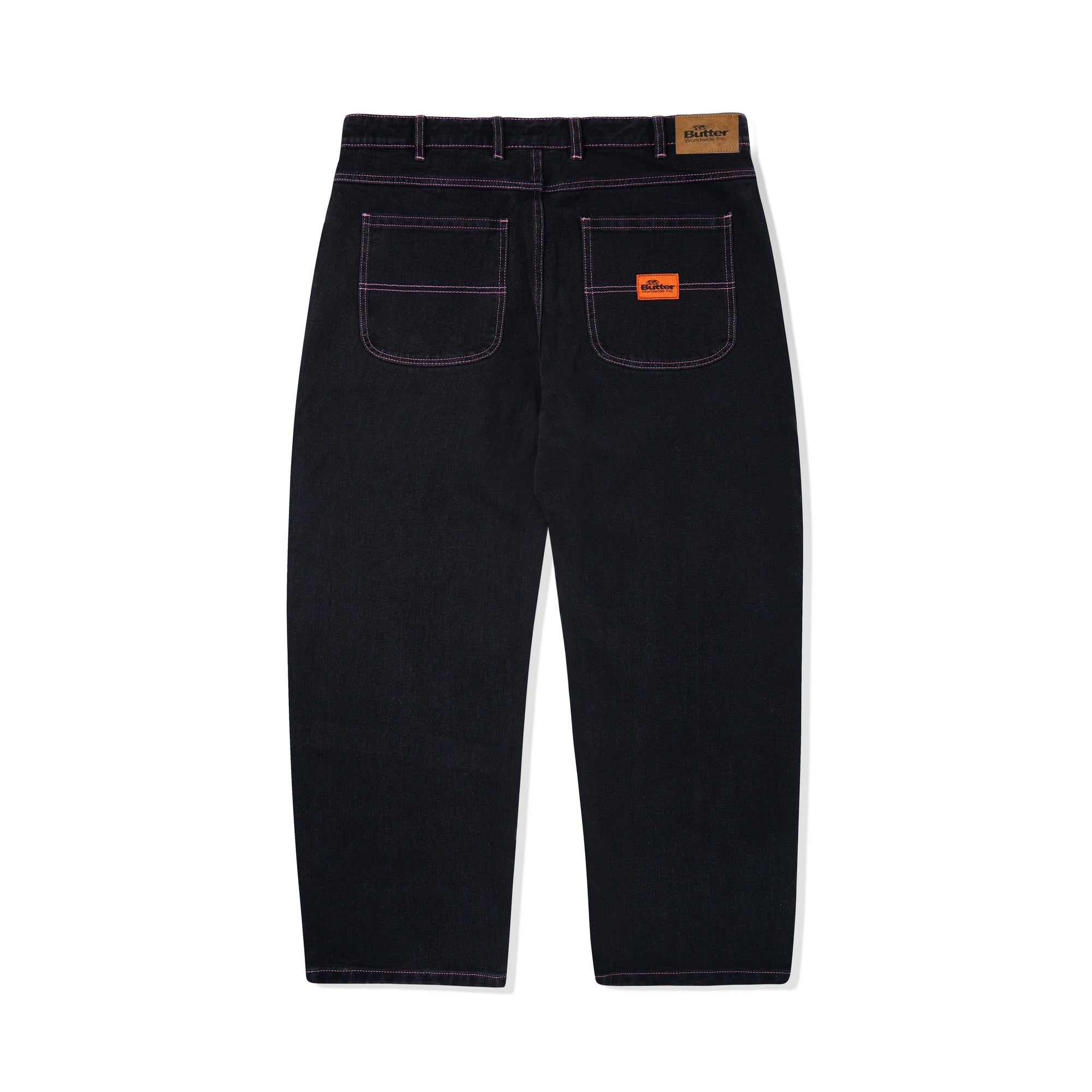 Butter Goods Santosuosso Denim Jeans Washed Black Q423 - Orchard