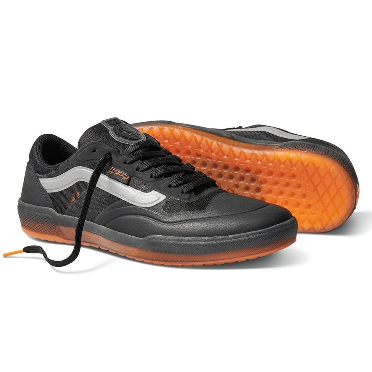 vans pro orange