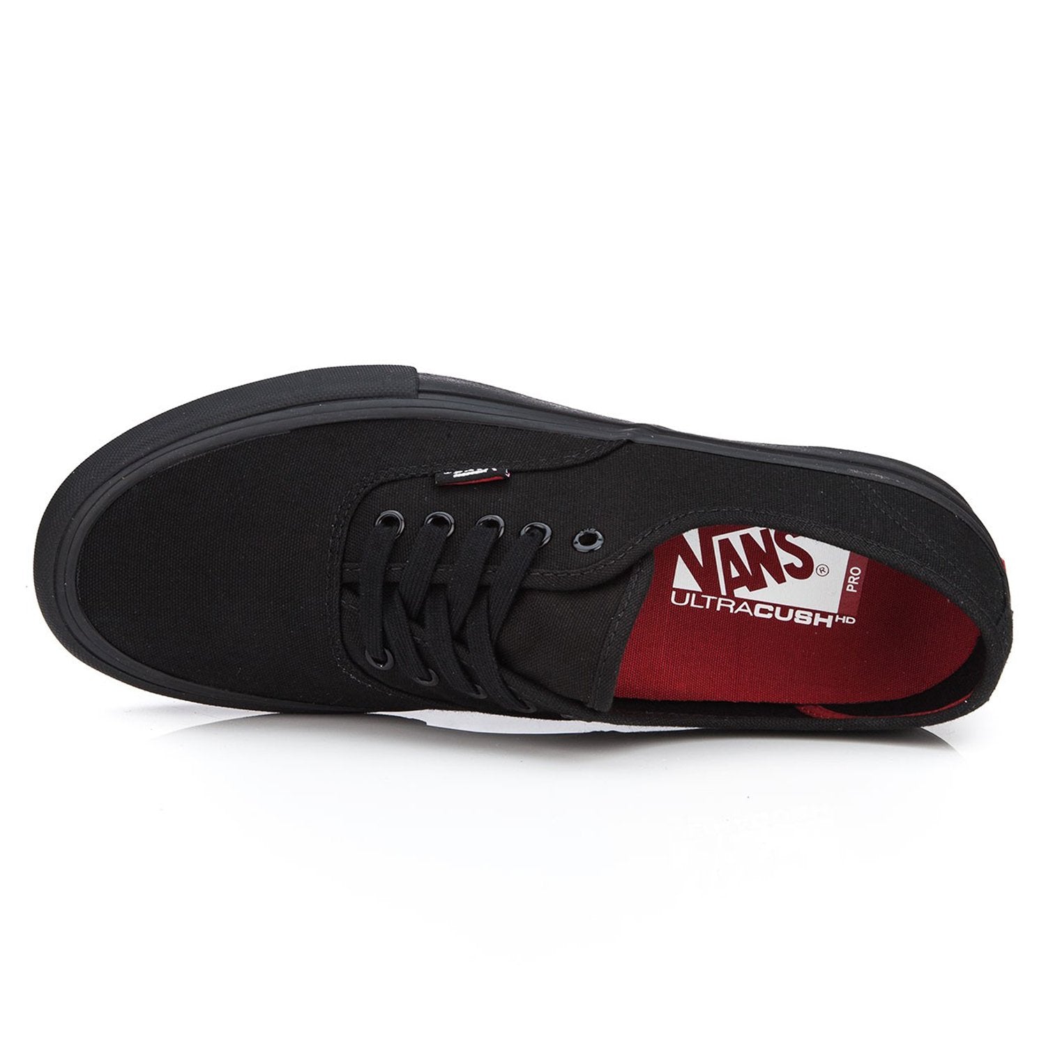 vans authentic pro black black