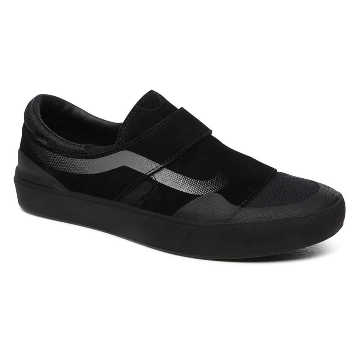 vans pro slip on blackout