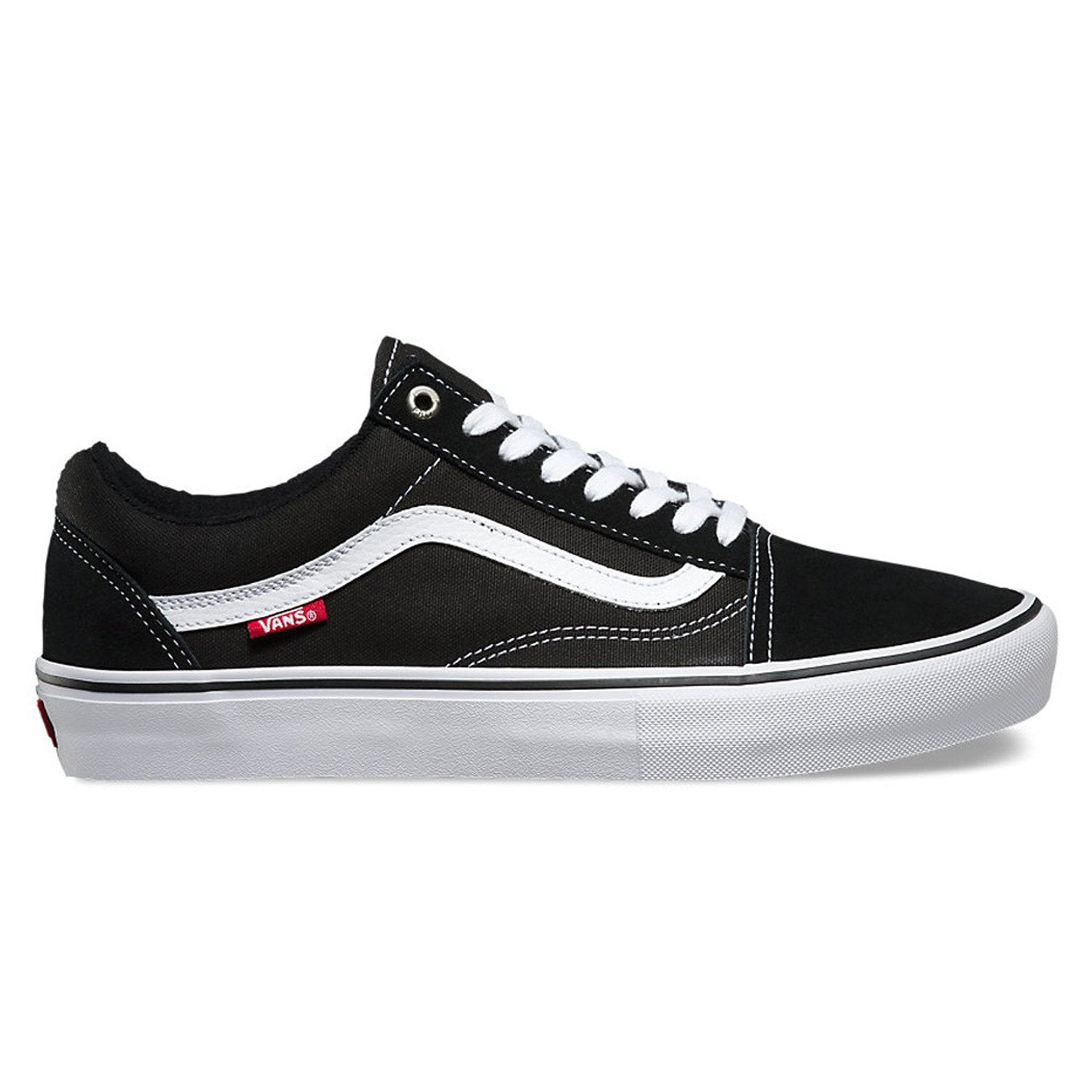 vans old skool pro black/white/white