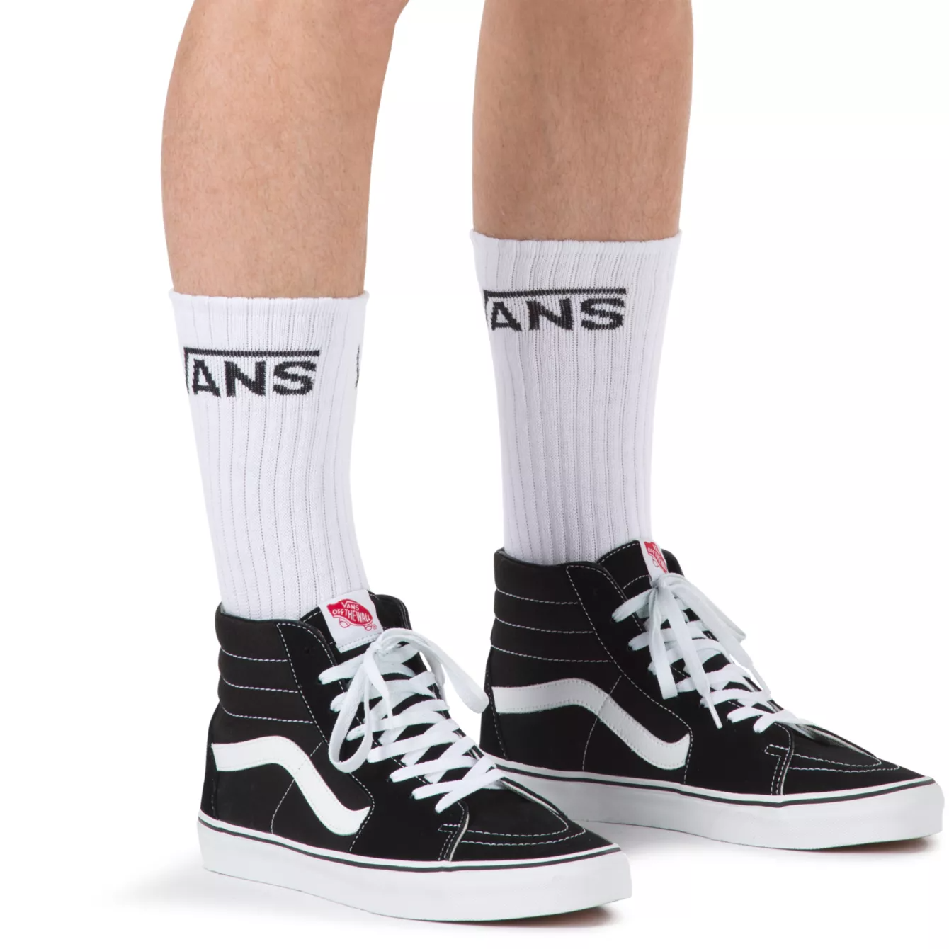 Vans Classic Crew Socks White (3 Pack 