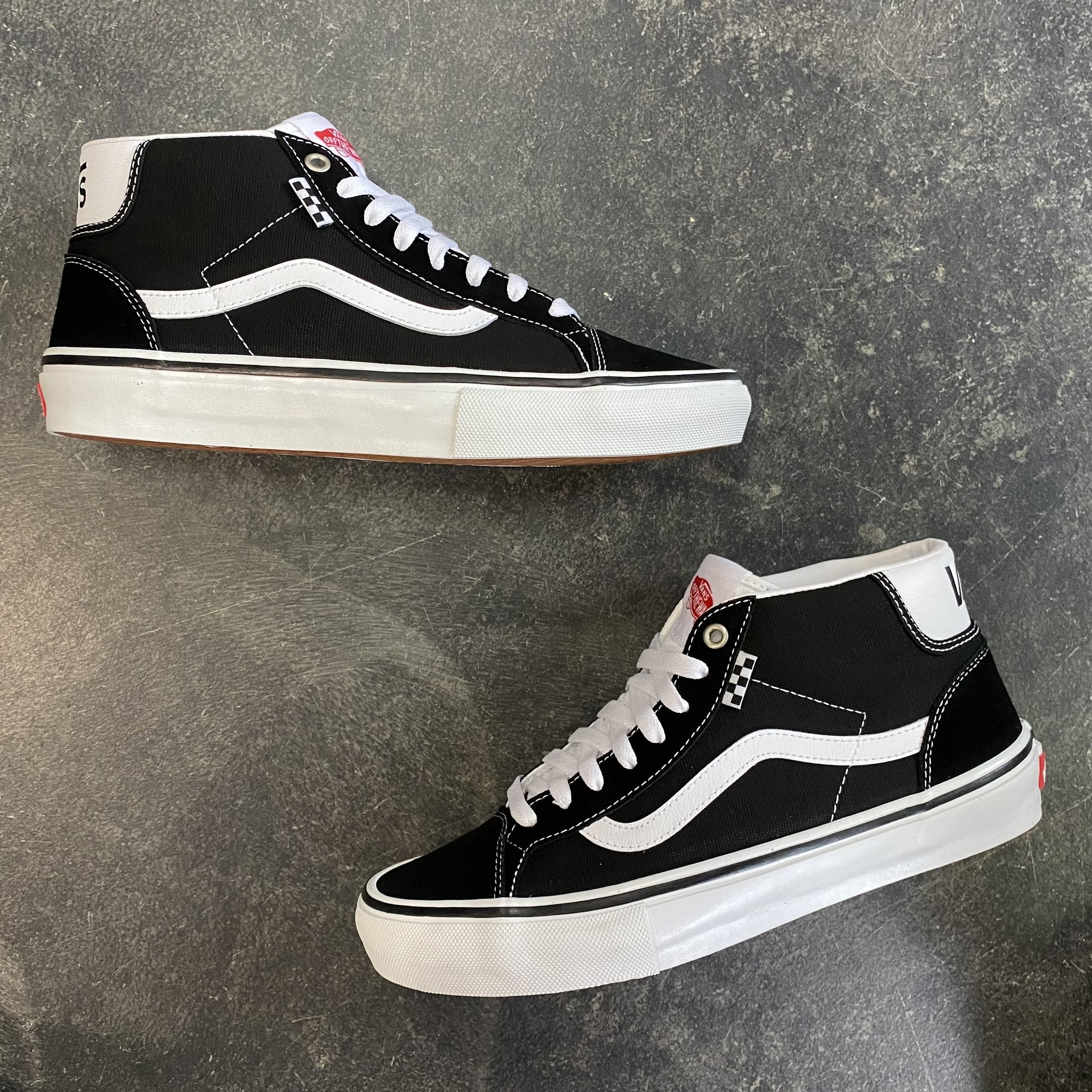 Vans Skate Mid Skool Black/White 