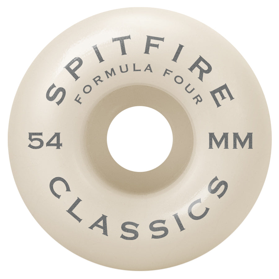 Spitfire Wheels Formula Four F4 OG Classic 99D 54mm - Orchard